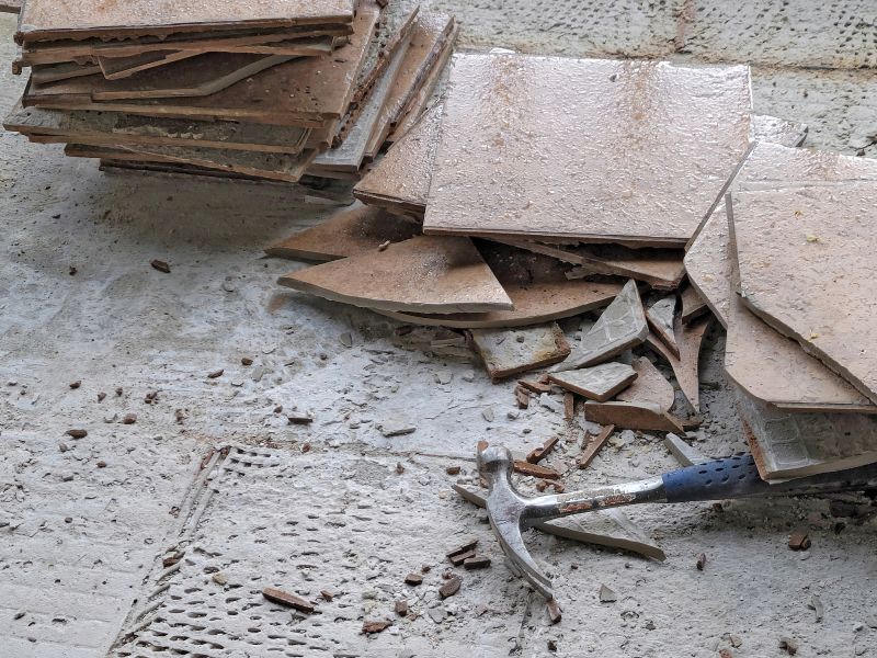 Bathroom Floor Replacement in Houston, TX